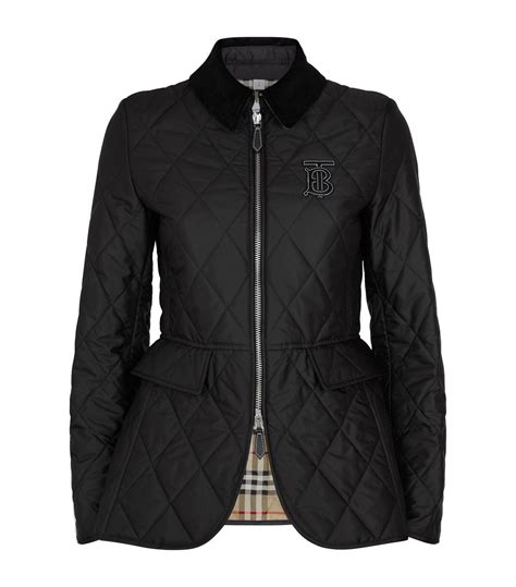 burberry monogram quilted jacket|Burberry cashmere jacket.